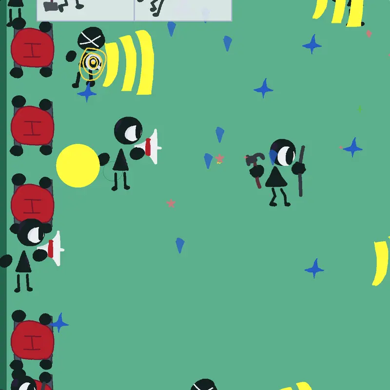 INK VS MONSTERS STICKMAN DEFENSE by @Talkingtom467