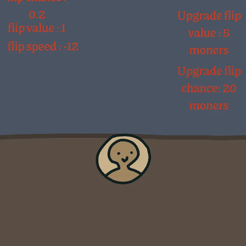 Coin flipper by @MikaBean