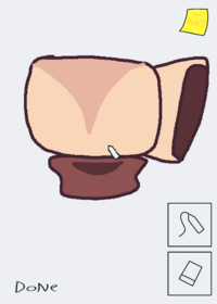 Draw Shelly face!