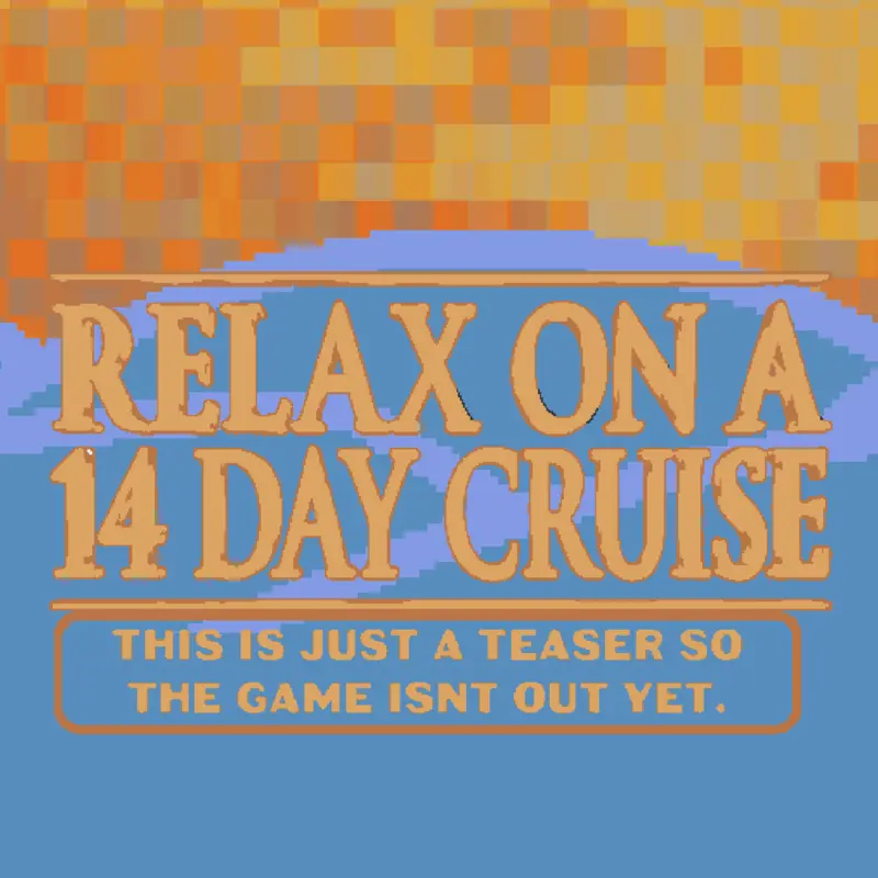 Relax on a 14 day cruise - TEASER 1 by @paperboatman