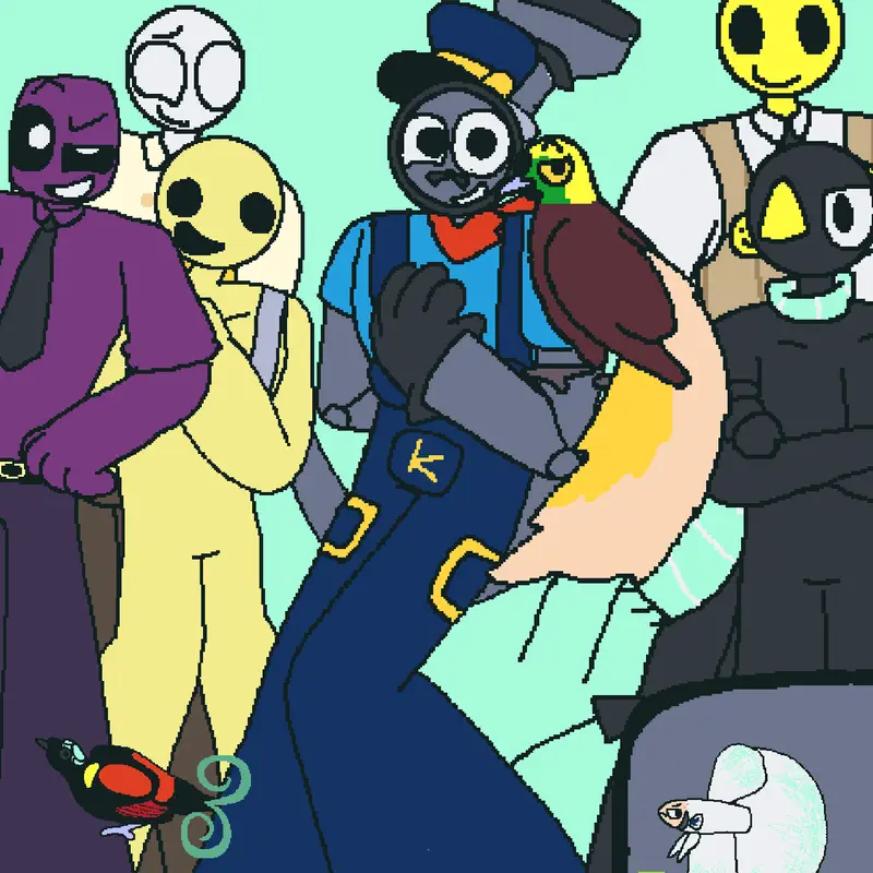 he's back :) by @blueandfriendsoffical