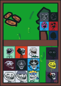 Troll face vs derp ragdoll