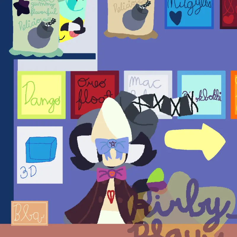 Melanie's mukbang!!! by @Kirby_plays23