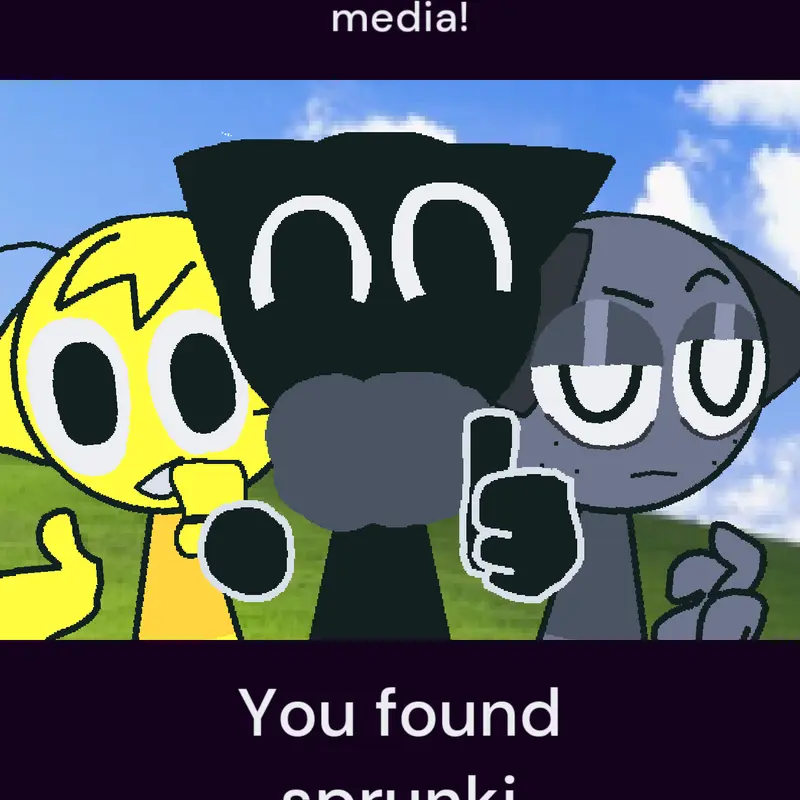 You found a sprunki media! by @void_sprunki
