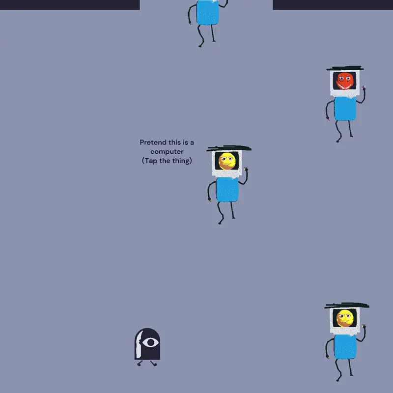 The impossible computer game by @Damien_boss12309