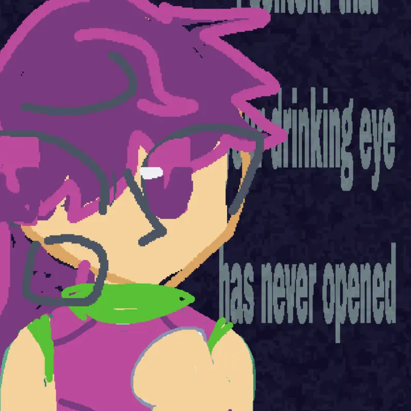 My oc sknar but human version by @q9ti