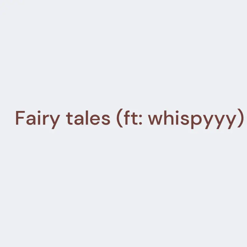 Fairytales by @emySmith