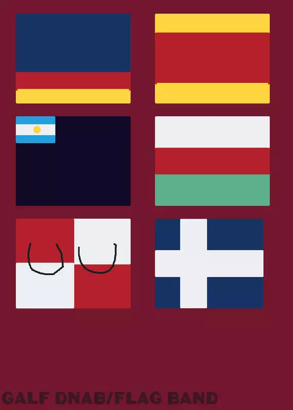 Flag band by @Francisco2026Pyramixed