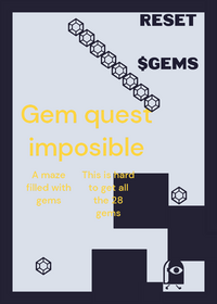 Gem quest imposible maze game