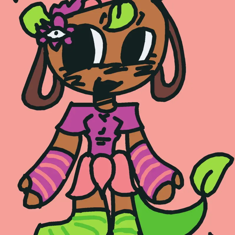Bassie art by @Zami_Kuro