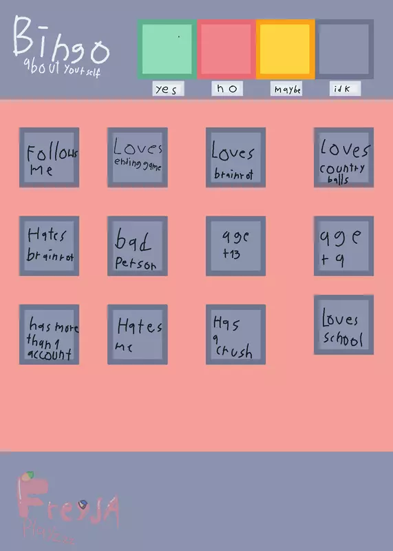 My bingo kit :3 by @-_-kawaiistrawberryzz-_-