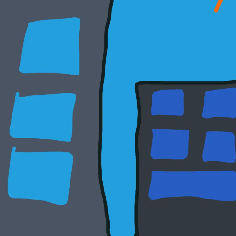 Blue dog by @dofa_5555