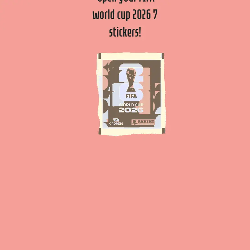 Fifa World Cup 2026 7 Stickers by @FranciscoMartins