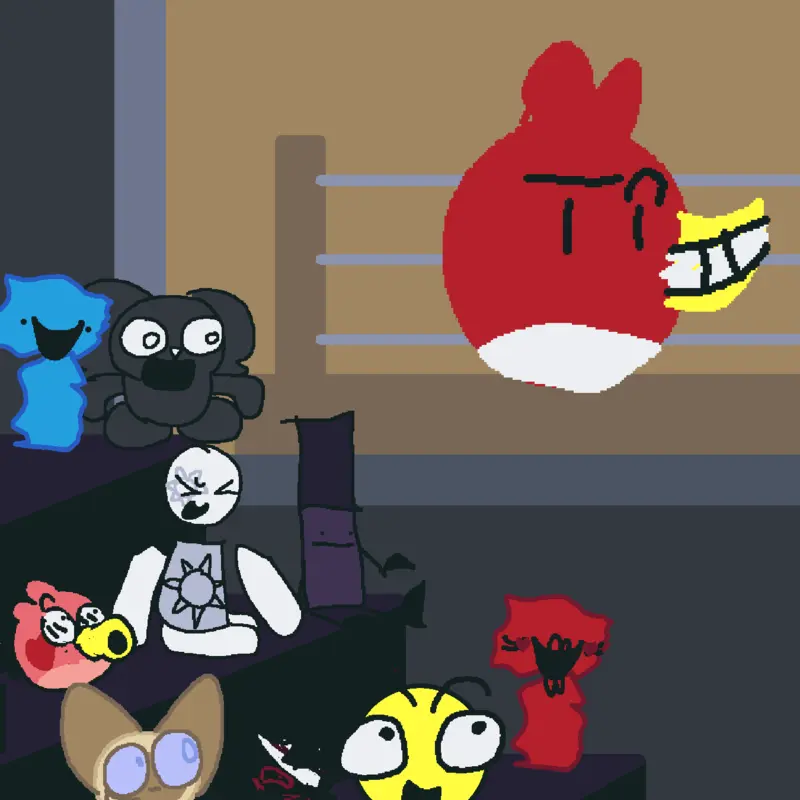Chicken jockey be like: by @Pinkbirdfans