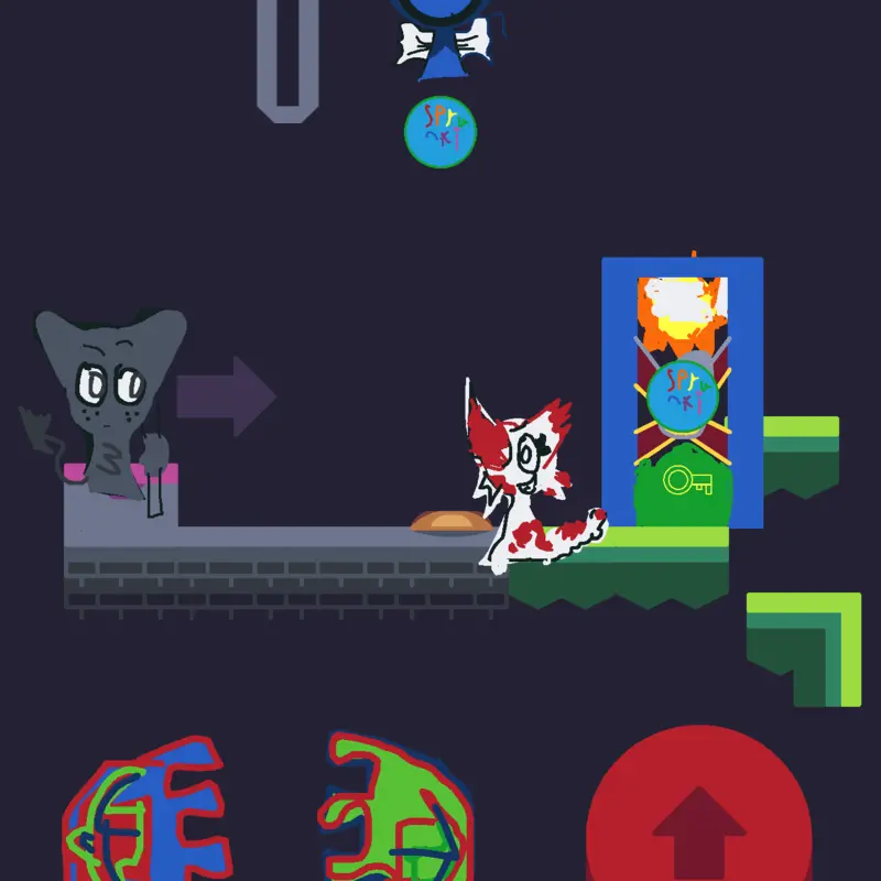 Make gray run escape from Jevin & Wenda by @YourNormal-Jevin