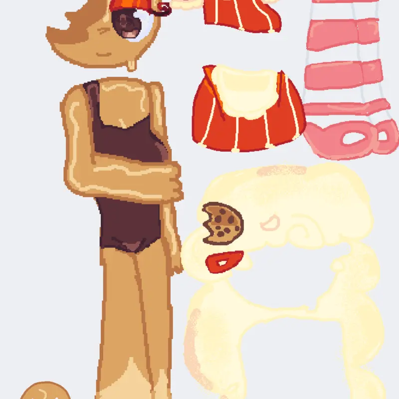 Event Toons Dress Up Game WIP by @chocomiyuki