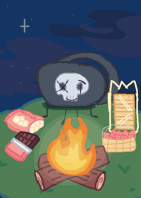 :P