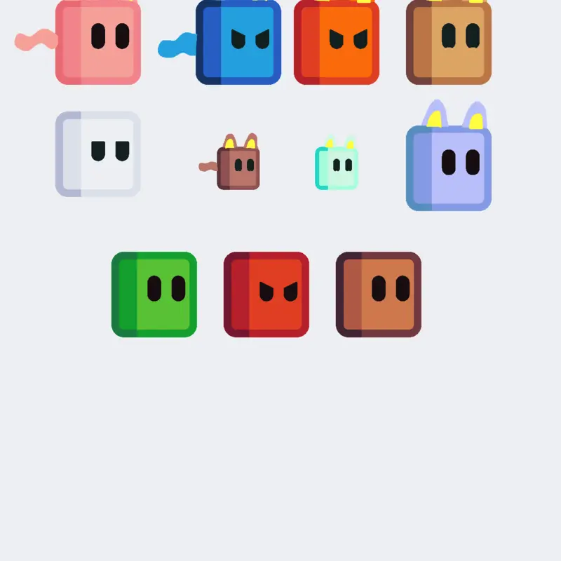 Cartoon Cube (Free To Take Cube) by @Green_The_Jaden