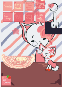 Candy Pop Cat Does a Munkbang!