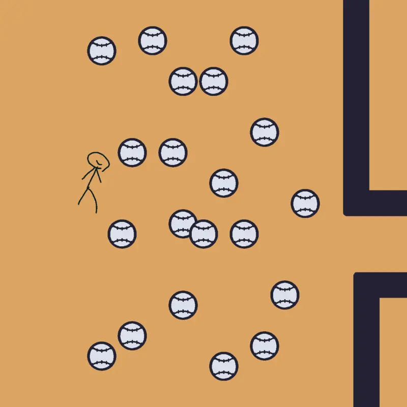 Ball nightmares by @PIZZALOVER_16
