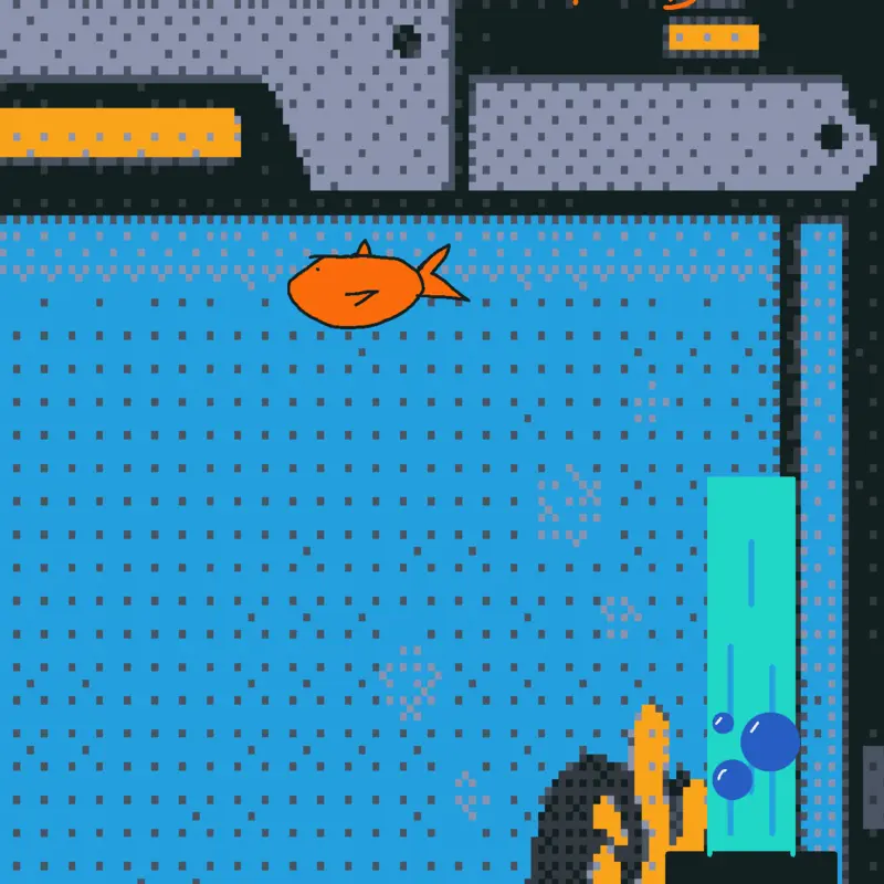 Mutant, goldfish lab by @cbolen22