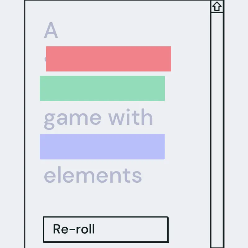 Game by @bookylike