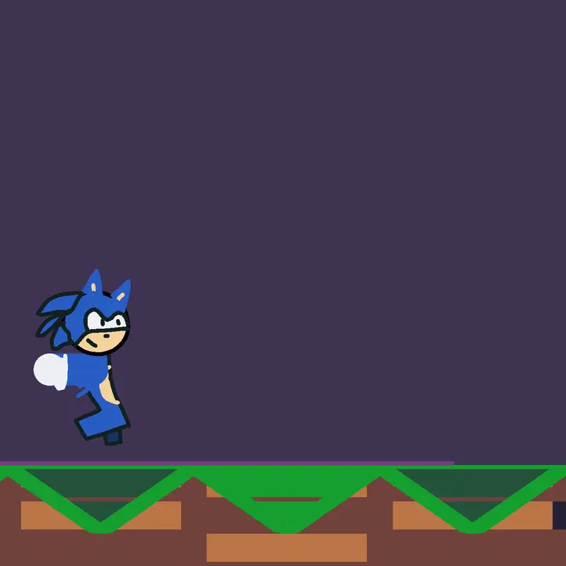 infinite runner sonic by @metalical_gang