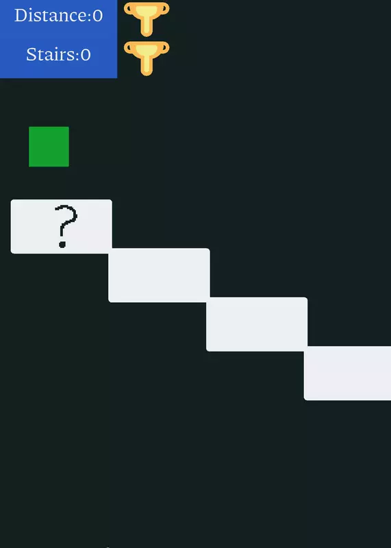 Infinite stairs game by @The_Luc12