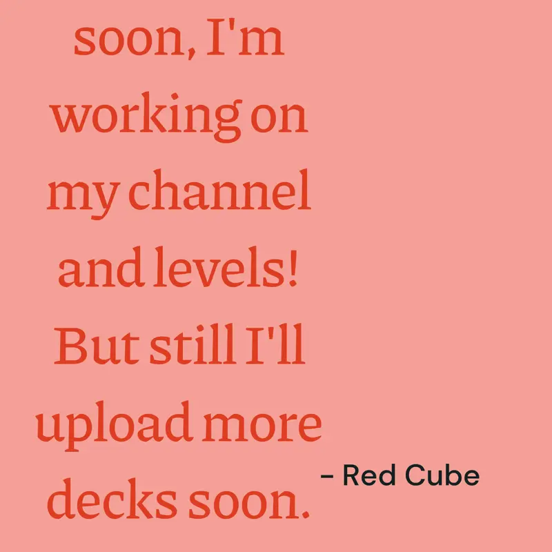 Game by @Redcube_officialisBack