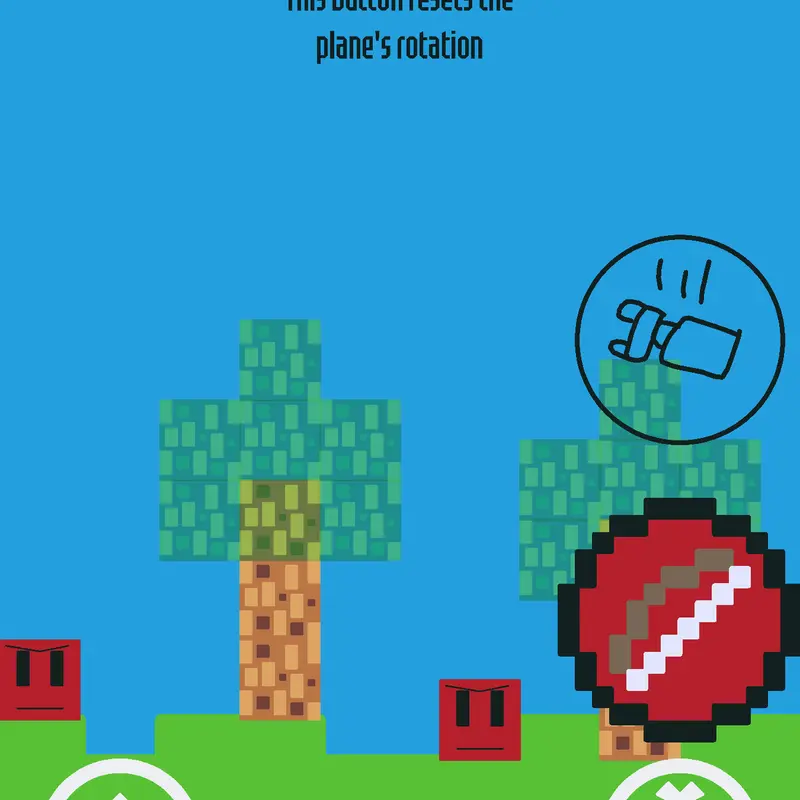 Airplane simulator Castle Air Force game by @msmbalthazarbratt
