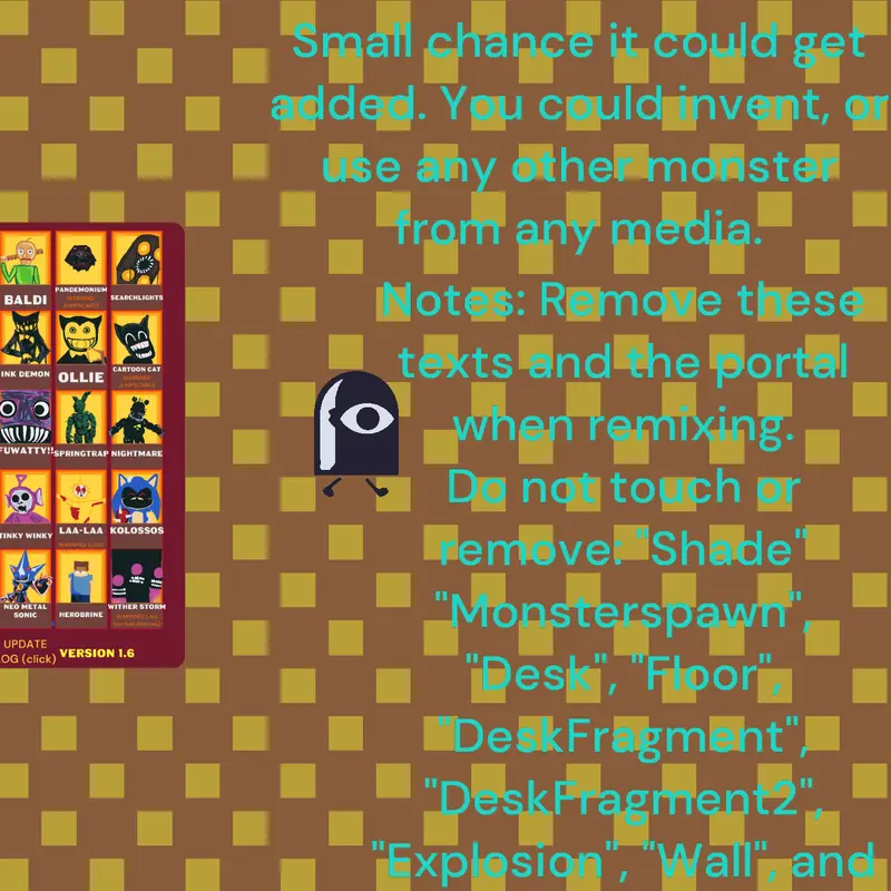 Make Your Own Monster for SMS! by @SquareHead