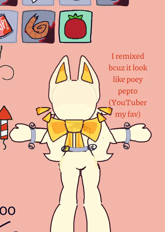 Poey pepto :> by @D1N0_G0URDY