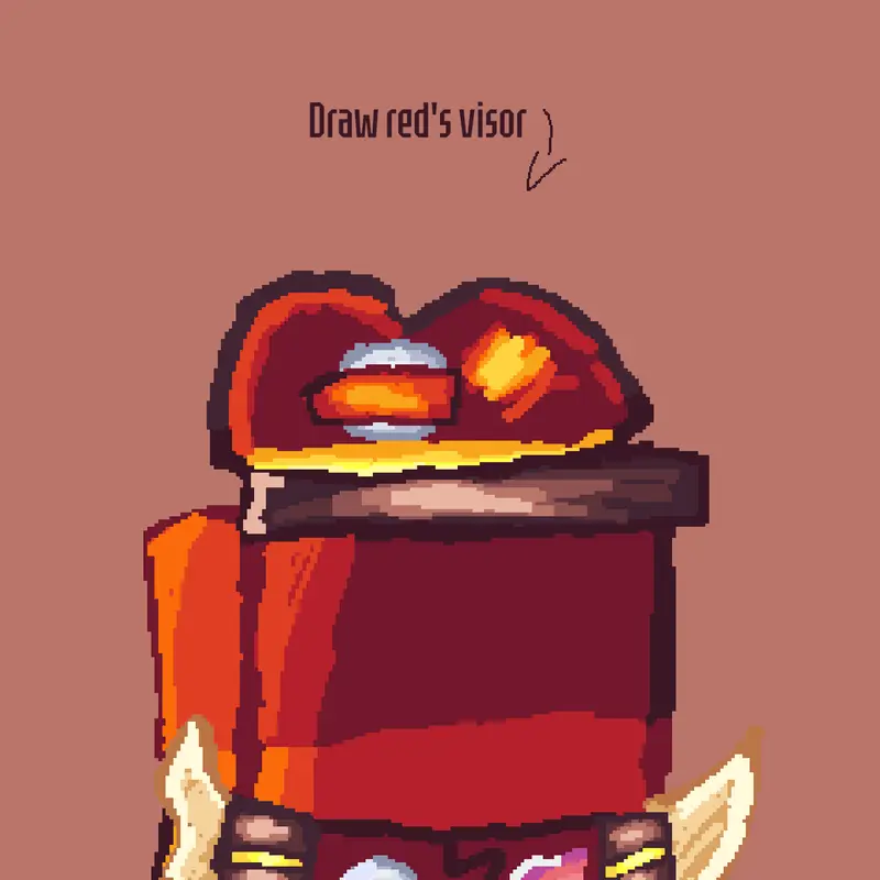 Red among us by @Toasted_pancake