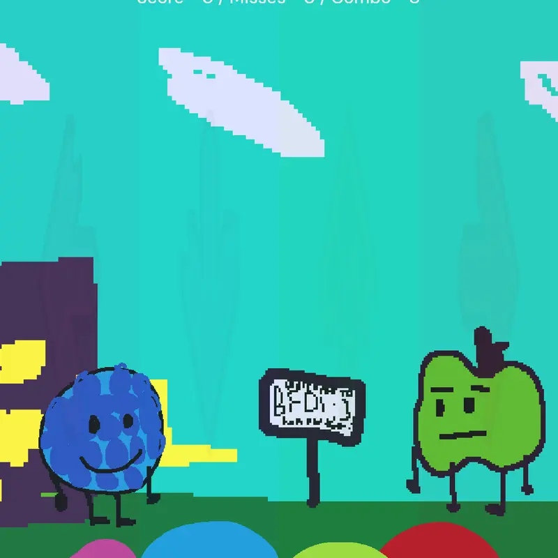 Fnf Bfdi 26 Blue Golfball by @ArkanaTheGameDeveloper