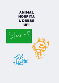 animal hospital puzzle/dress up!