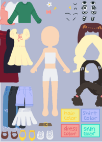 DRESS UP GAME *shirt color update*...