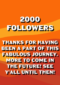 2K FOLLOWER SPECIAL!