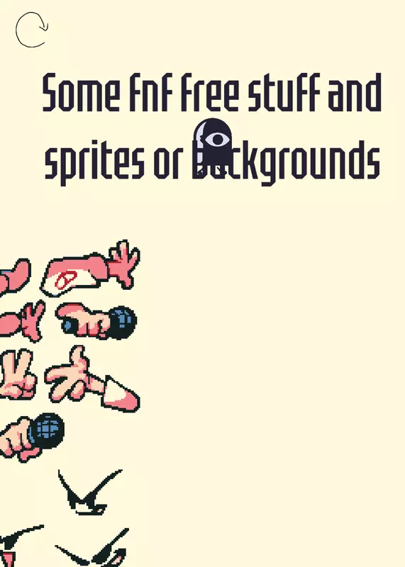 Free to use fnf sprites thingy by @a_random_pico