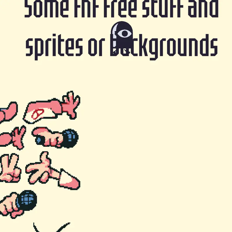 Free to use fnf sprites thingy by @kk-studios