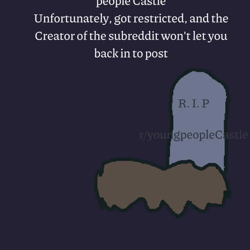 Bye, bye, young people Castle :( by @yune_the_idk