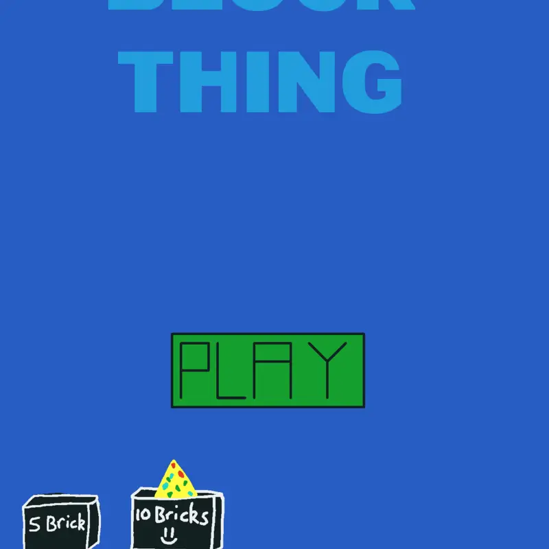 BLOCK THING by @bobat