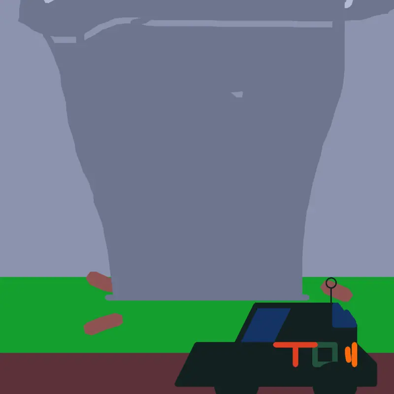 First tornado animation! by @anamelol