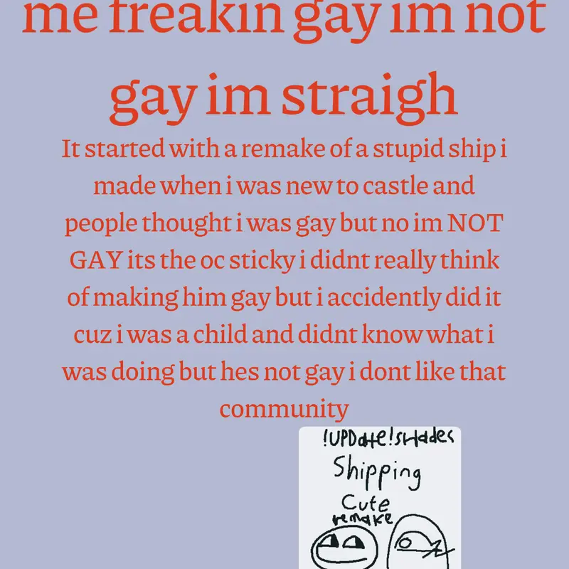 Im straight by @gdfanbffan_animates