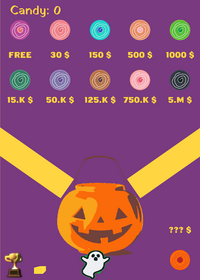 Scary sweets