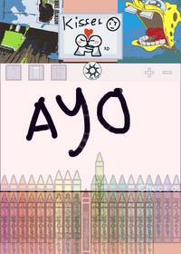 SpongeBob draw game