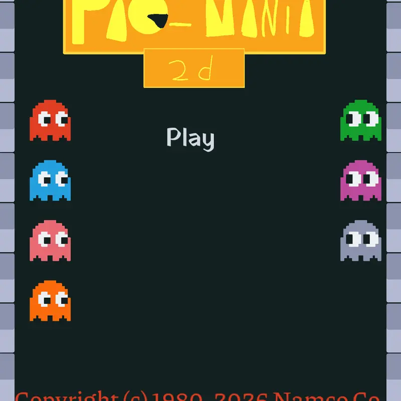 Pac-maina in 2d custom by @a_paper_stickman