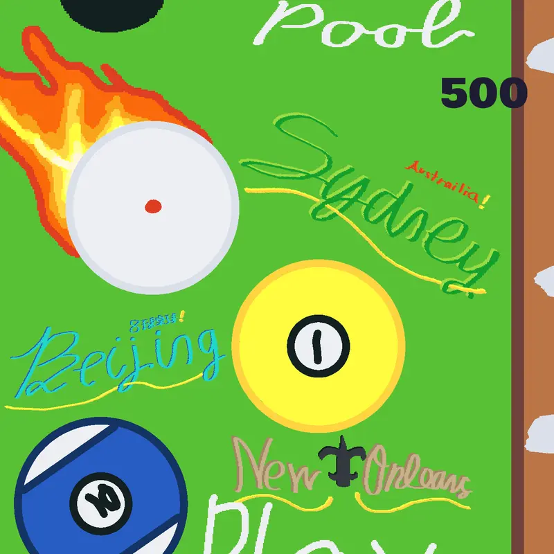 The Official 8 Ball Pool of Castle! by @nananadiva223