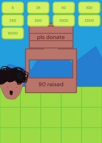 Donation Stand