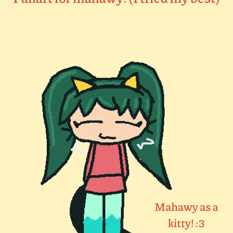 Fanart for mahawy! by @TH3RM0_N3K0B4LLS
