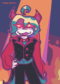 Elly’s halloween costume completely colored...